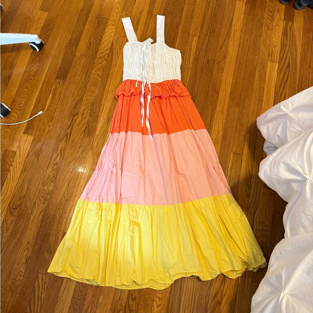 English Factory Sunset Dress